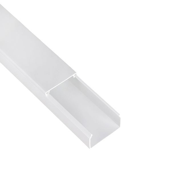 Кабель-канал 15х10 L2000 пластик бел. EKF kkm-15-10