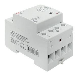 Контактор модульный КМ 63А 2NO+2NC 230В AC (3 мод.) AVERES EKF km-av-3-63-22-230V