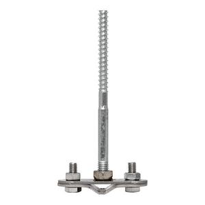 Держатель фасадный L160мм Ni PROxima EKF lp-d2305-ni
