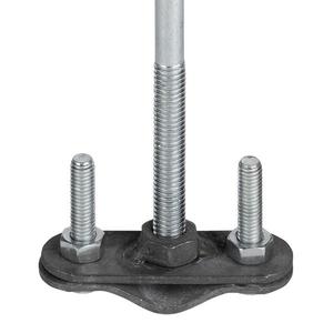 Держатель фасадный L100мм HZ EKF lp-d2307