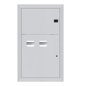 Щит этажный 2кв. без слабот. отсека (1000х650х150) Basic EKF mb28-v-2r