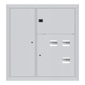 Щит этажный 3кв. слаботочка слева (1000х950х160) Basic EKF mb28-v-3z