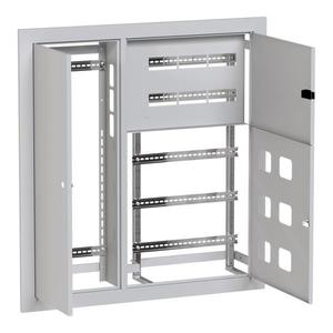 Щит этажный 6кв. слаботочка слева (1000х950х160) Basic EKF mb28-v-6z
