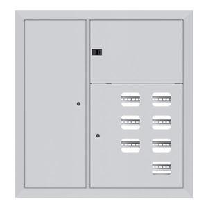 Щит этажный 7кв. слаботочка слева (1000х950х160) Basic EKF mb28-v-7z