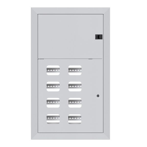 Щит этажный 8кв. без слабот. отсека (1000х650х150) Basic EKF mb28-v-8r