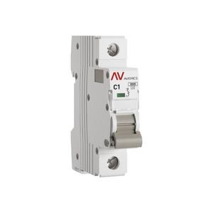 Выключатель автоматический модульный 1п C 1А 10кА AV-10 AVERES EKF mcb10-1-01C-av