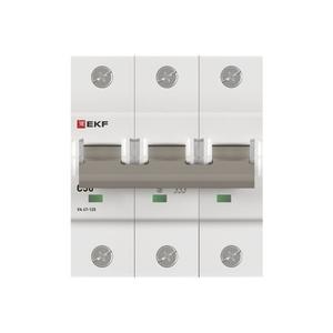 Выключатель автоматический 3п C 50А 15кА ВА 47-125 PROxima EKF mcb47125-3-50C
