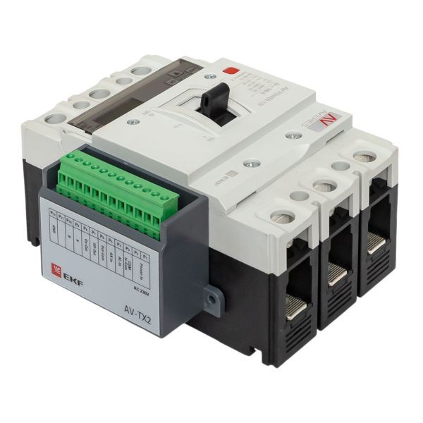 Выключатель автоматический 3п 100А 50кА AV POWER-1/3 ETU6.2 AVERES EKF mccb-13-100-6.2-av
