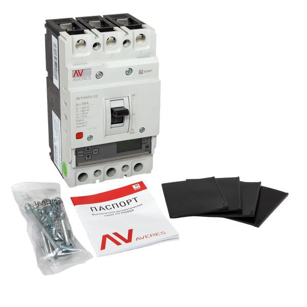 Выключатель автоматический 160А 100кА AV POWER-1/3 ETU6.0 AVERES EKF mccb-13-160H-6.0-av
