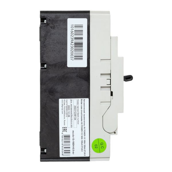 Выключатель автоматический 160А 100кА AV POWER-1/3 ETU6.0 AVERES EKF mccb-13-160H-6.0-av