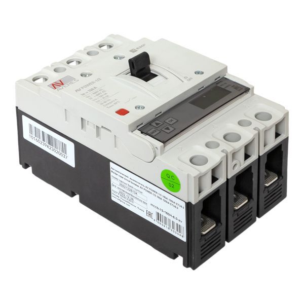 Выключатель автоматический 160А 100кА AV POWER-1/3 ETU6.0 AVERES EKF mccb-13-160H-6.0-av