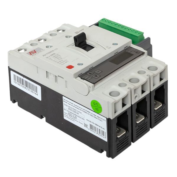 Выключатель автоматический 160А 100кА AV POWER-1/3 ETU6.2 AVERES EKF mccb-13-160H-6.2-av