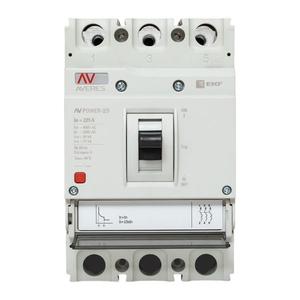 Выключатель автоматический 225А 80кА AV POWER-2/3 TR AVERES EKF mccb-23-225H-TR-av