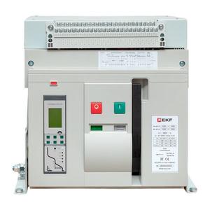 Выключатель автоматический 3п 3200/2500А 100кА ВА-45 стац. v2 EKF mccb45-3200-2500-v2
