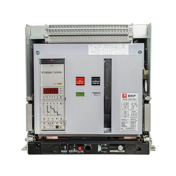 Выключатель автоматический 3п 3200/2500А 100кА ВА-45 выкатн. PROxima EKF mccb45-3200-2500v