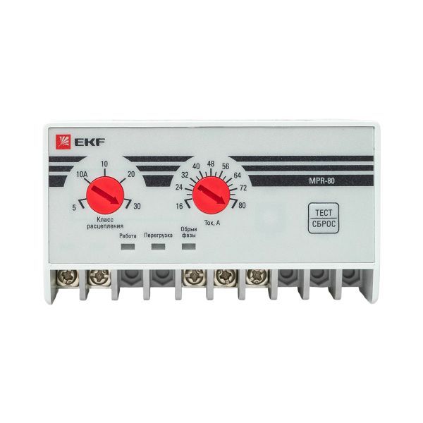 Реле защиты двигателя MPR 80А EKF mpr-80
