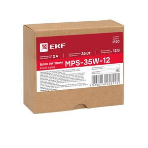 Блок питания 12В MPS-35W-12 PROxima EKF mps-35w-12