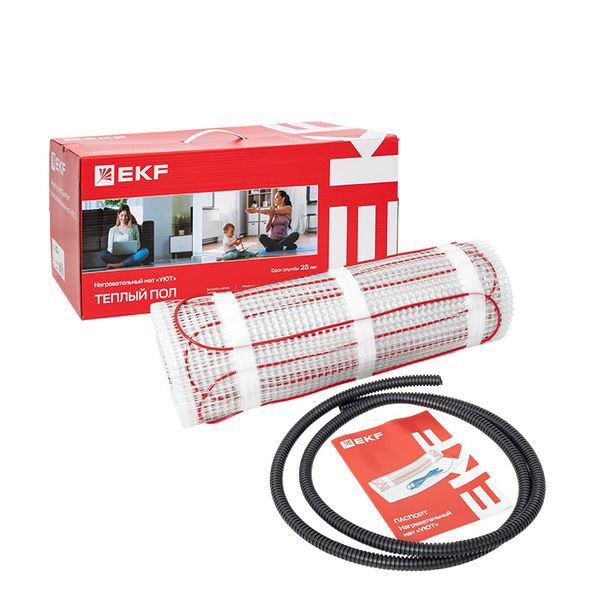 Комплект "Теплый пол" (мат) "Уют" 15кв.м. 2250Вт PROxima EKF nm2-2250-15
