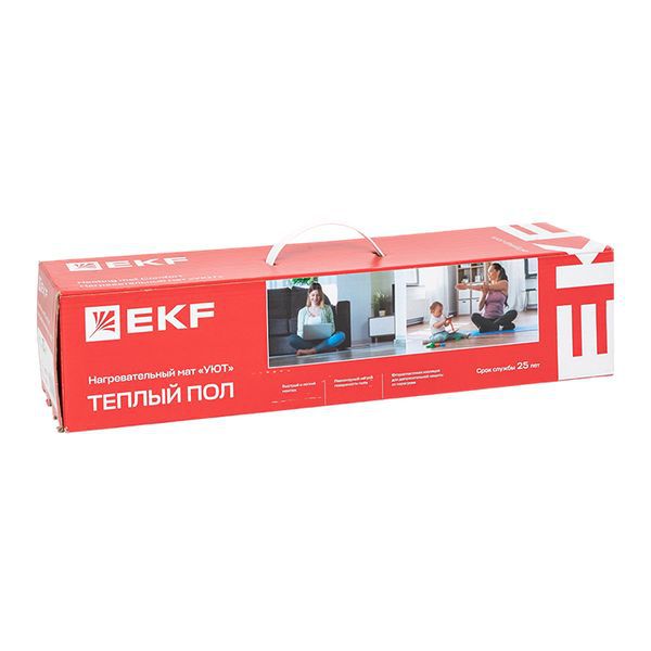 Комплект "Теплый пол" (мат) двухжил. 300Вт 2кв.м "Уют" PROxima EKF nm2-300-2