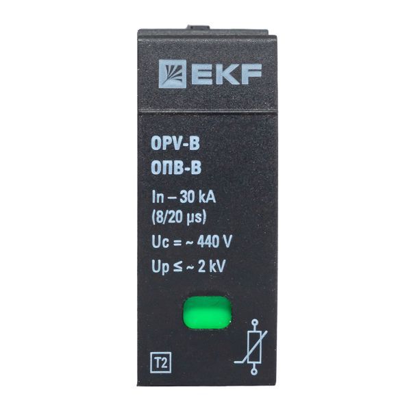 Модуль сменный к ОПВ-B In-30кА 440В с сигн. EKF opv-b-module