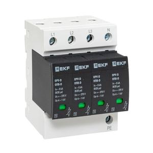 Ограничитель перенапряжения имп. ОПВ-D4 EKF opv-d4