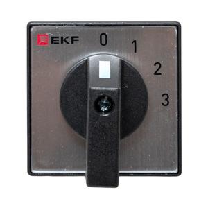 Переключатель кулачковый ПК-1-101 1п 10А "0-1-2-3" EKF pk-1-101-10
