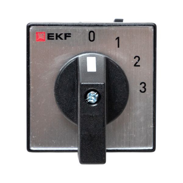 Переключатель кулачковый ПК-1-101 1п 25А "0-1-2-3" EKF pk-1-101-25
