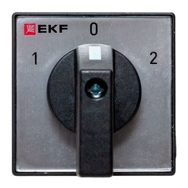 Переключатель кулачковый ПК-1-43 3п 32А "1-0-2" IP65 EKF pk-1-43-32-65