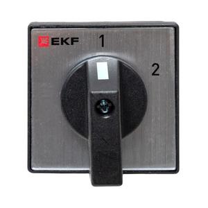 Переключатель кулачковый ПК-1-51 1П 25А "1-2" EKF pk-1-51-25