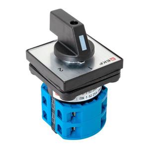Переключатель кулачковый ПК-1-52 2п 25А "1-2" IP65 EKF pk-1-52-25-65