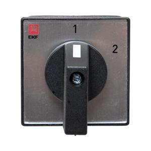 Переключатель кулачковый ПК-1-53 3П 10А "1-2" EKF pk-1-53-10