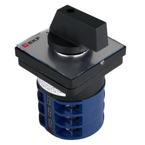 Переключатель кулачковый ПК-1-53 3п 32А "1-2" IP65 EKF pk-1-53-32-65