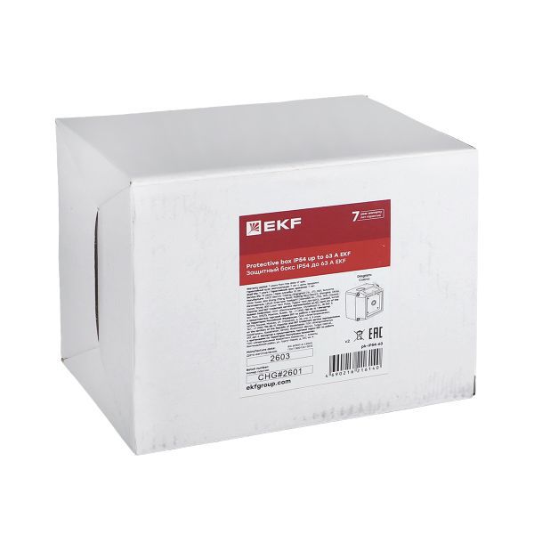 Бокс защитный IP54 до 63А EKF pk-IP54-63