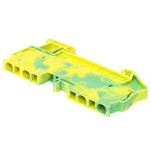 Колодка клеммная ST-2.5 4 вывода земля пружинная EKF plc-jxb-st-2.5-4-pen