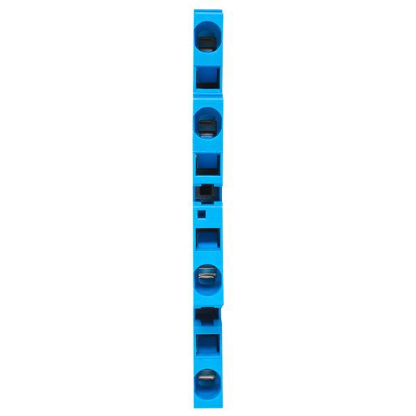 Колодка клеммная ST-4 32А пружинная двойн. син. EKF plc-jxb-st-4-4-2-blue