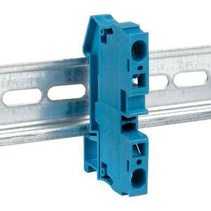 Колодка клеммная ST-6 57А пружинная син. EKF plc-jxb-st-6-blue
