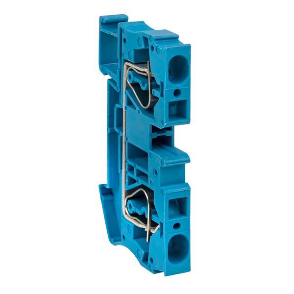 Колодка клеммная ST-6 57А пружинная син. EKF plc-jxb-st-6-blue