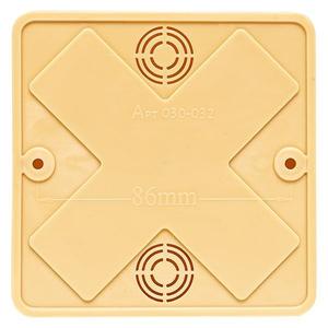 Коробка разветвительная КМР-030-032 100х100х28 свет. дерево PROxima EKF plc-kmr-030-032-s