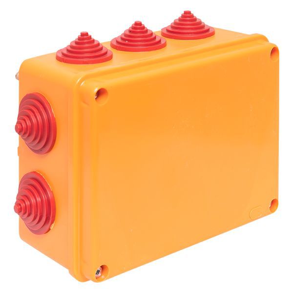 Коробка огнестойкая E90 190х140х70мм 6п с клеммником 1.5-10кв.мм IP55 EKF plc-kmrf-190-6-10
