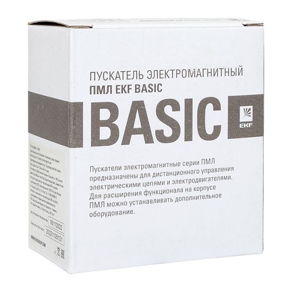 Пускатель ПМЛ-1160ДМ 18А кат. 400В AC Basic EKF pml-s-18-400-basic