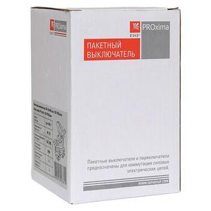 Выключатель пакетный 1-кл. 40А IP00 ПВ4-40 М3 исп.1 черн. EKF pv-4-40-1