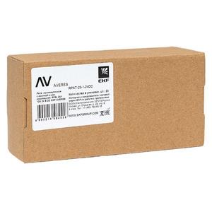 Реле промежуточное с кнопкой и мех. индикацией RPAt 25/1 12А 24В DC AVERES EKF rpat-25-1-24DC