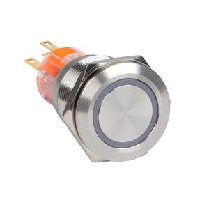 Кнопка S-Pro67 19мм без фикс. с оранж. подсветкой 24В PROxima EKF s-pro67-132