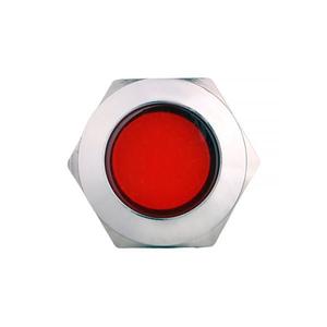 Лампа сигнальная S-Pro67 19мм красн. 24В EKF s-pro67-312