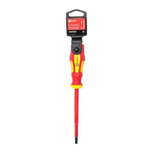 Отвертка SL5.5х125мм Master 1000В Basic EKF sl-5.5-125-mas-in