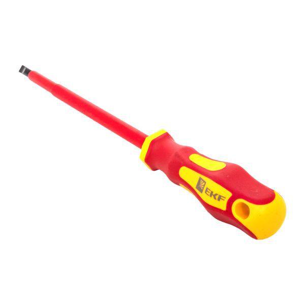 Отвертка SL6.5х150мм Master 1000В Basic EKF sl-6.5-150-mas-in