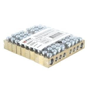 Шина PEN "ноль-земля" 8х12 10 отвер. латунь крепеж по центру PROxima EKF sn0-125-10-c