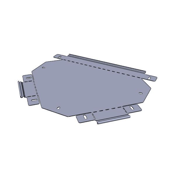 Ответвитель Т-образный 50х400мм плоский EKF t5040007-FL