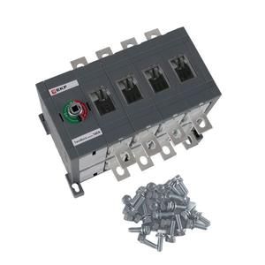 Рубильник 4п 160А реверсивный без рукоятки управления TwinBlock EKF tb-s-160-4p-rev