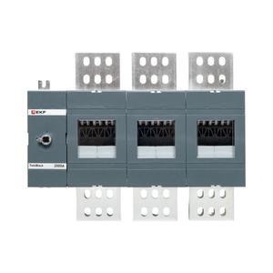 Рубильник 3п 2000А без рукоятки управления TwinBlock EKF tb-s-2000-3p